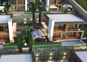 Villas for sale in Antalya - Turkey - Complex DN068 || DAMAS TÜRK Real Estate  01