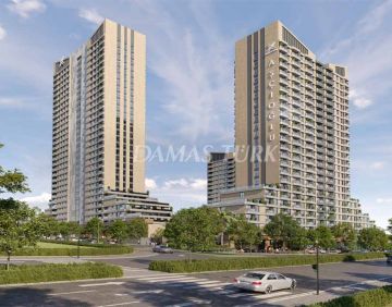 Luxury apartments for sale in Ispartakule - Istanbul DS807 | Damasturk Real Estate 09