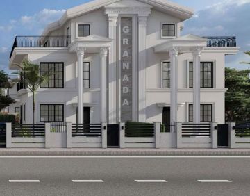 Villas  for sale in Antalya Turkey - complex DN052 || damasturk Real Estate Company 01
