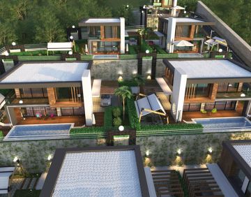 Villas for sale in Antalya - Turkey - Complex DN068 || DAMAS TÜRK Real Estate  01