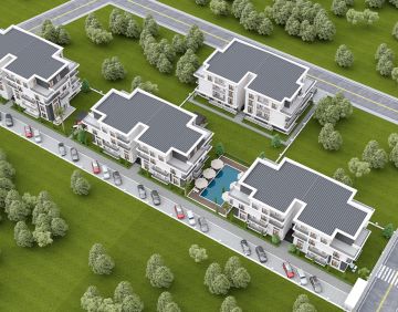 Appartements à vendre à Başiskele - Kocaeli DK040 | Immobilier DAMAS TÜRK 01