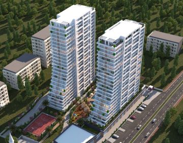 Apartments for sale in Turkey - Istanbul - the complex DS343 || damasturk Real Estate Company 01