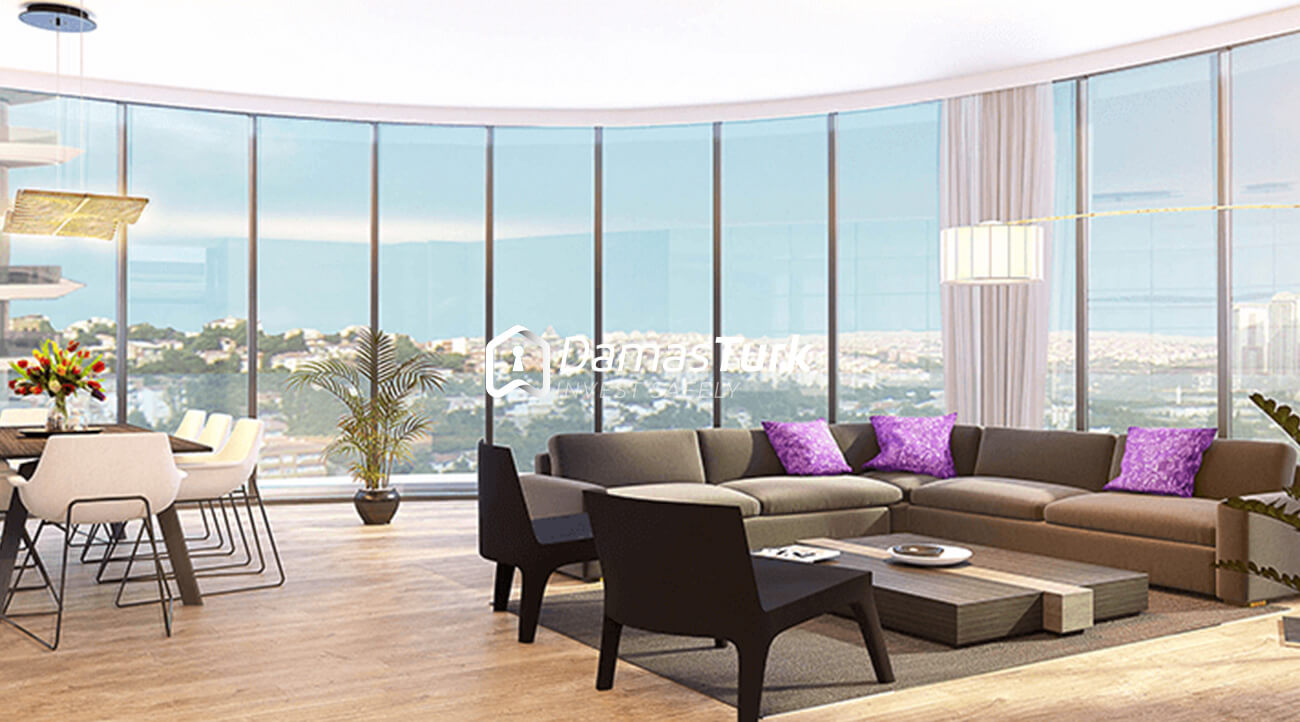 مجمع شقق استثماري جاهز للسكن وبالتقسيط  في اسطنبول الأوروبية منطقة زيتون بورنو DS282  || داماس ترك العقارية 01
