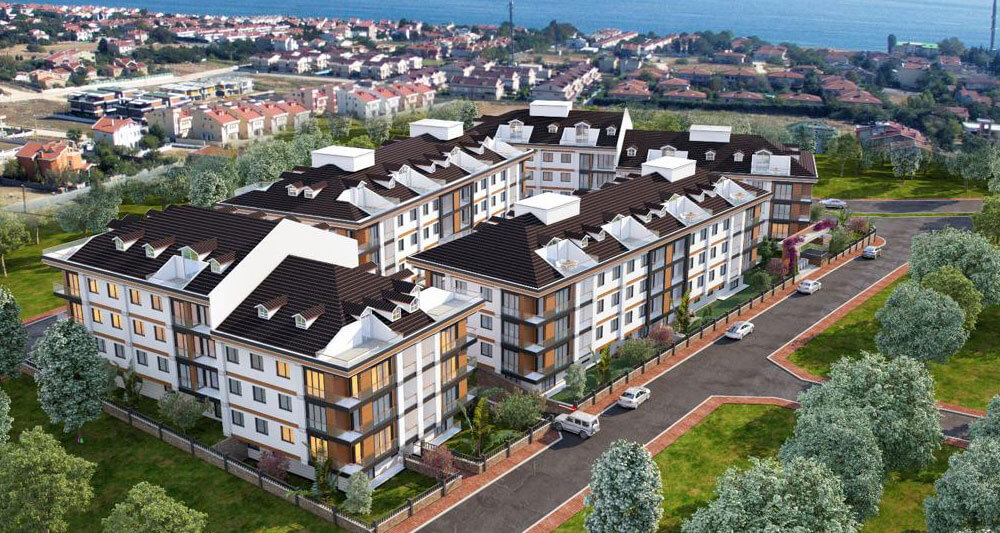 under construction to move residential complex in Beylikduzu Istanbul region D-099 || damas.net 01
