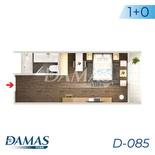 Damas Project D-085 in Istanbul - Floor Plan picture 01