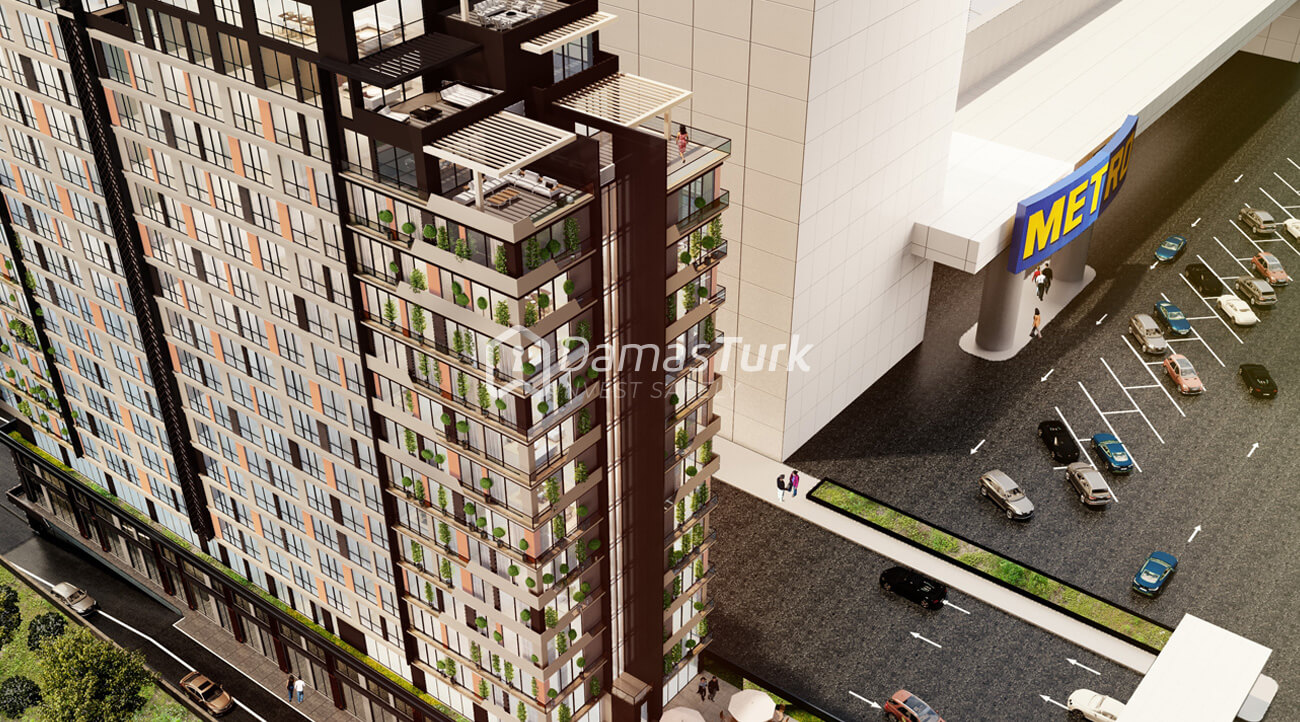 A complex under construction in Istanbul, European in the kagithane region. DS271 || damas.net 02
