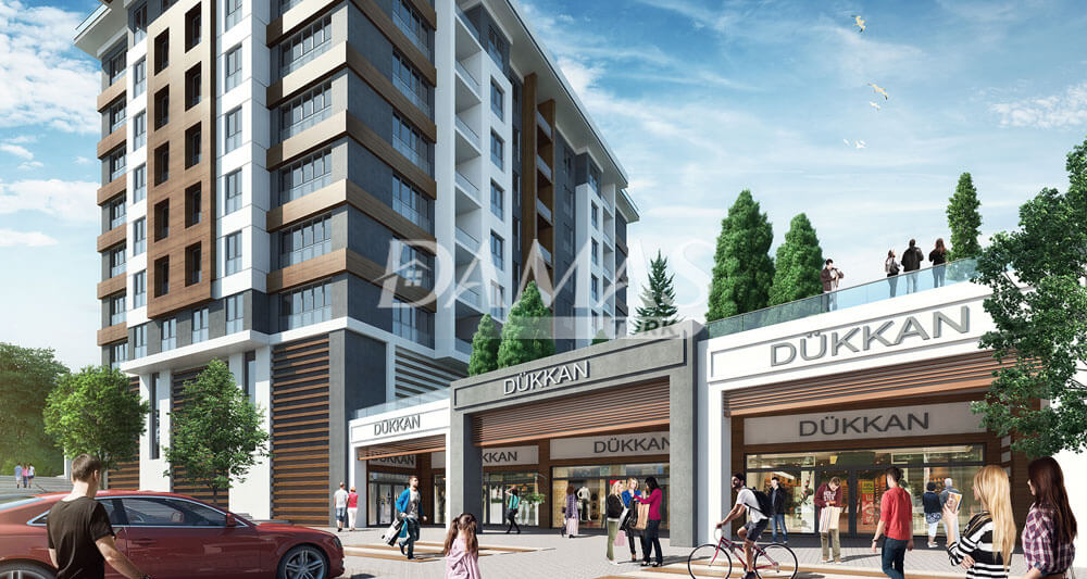 under construction to move residential complex in Avcilar Istanbul region D-098 || damas.net 03