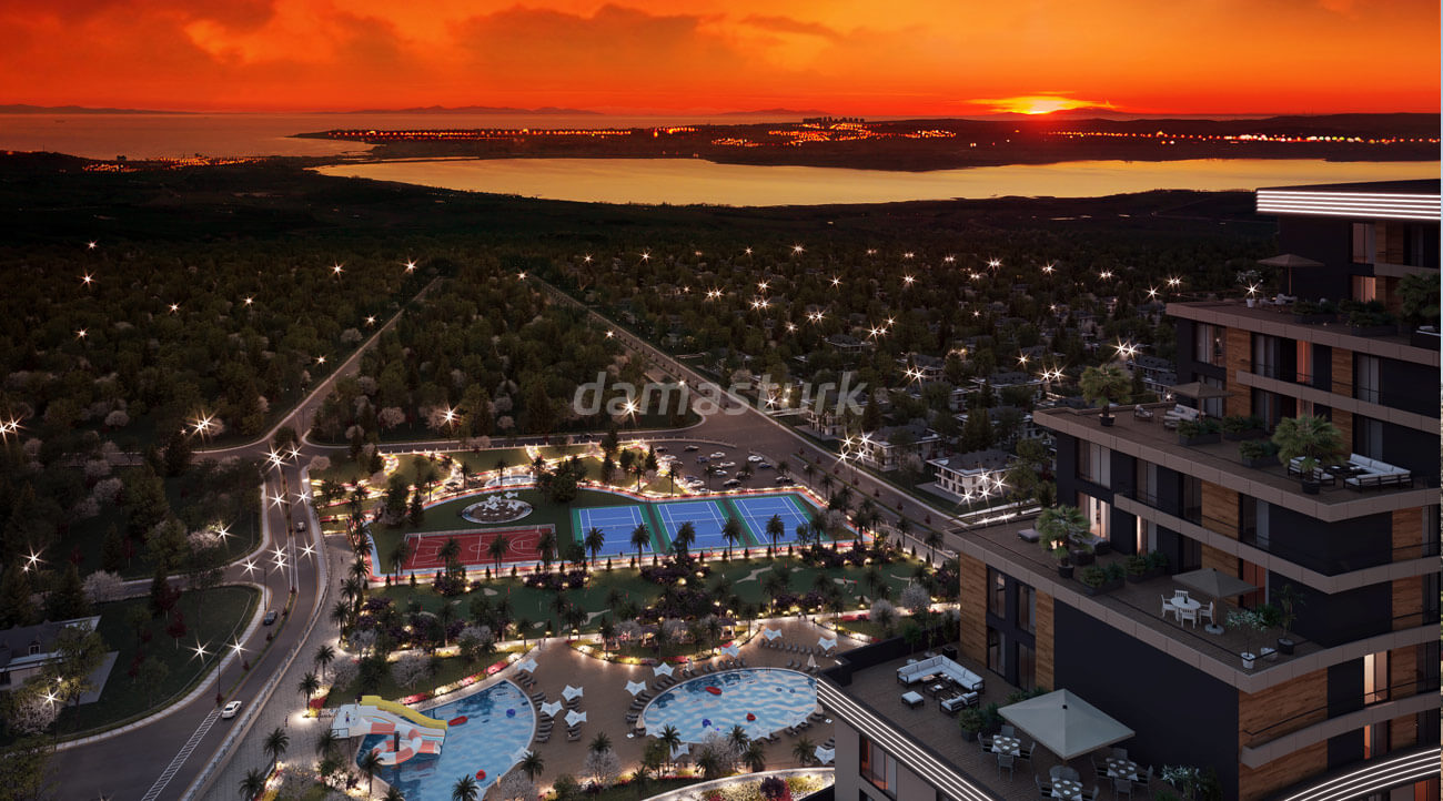 A luxury apartment complex with great sea views in Istanbul, European area, Buyukcekmece DS296 || damas.net 03