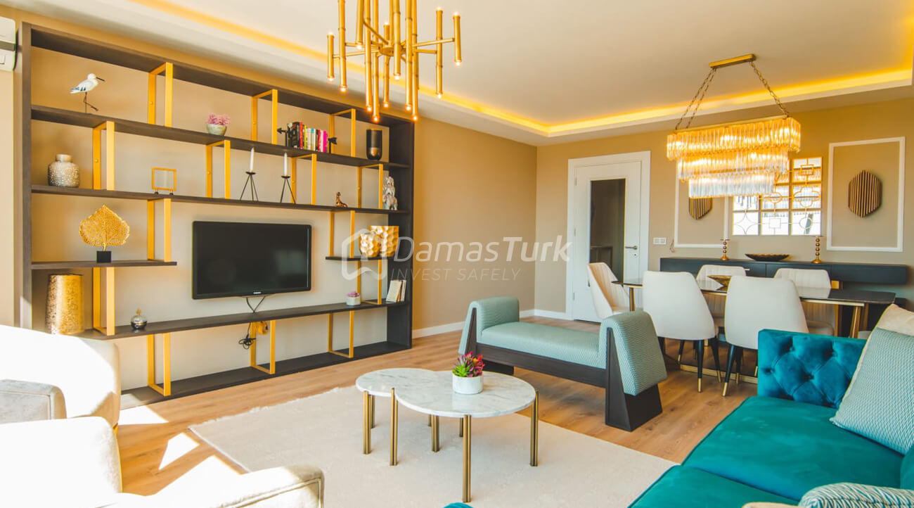مجمع شقق استثماري جاهز للسكن بإطلالة بحرية رائعة في اسطنبول الأوروبية منطقة بيوك شكمجة DS283  || داماس تورك العقارية 04