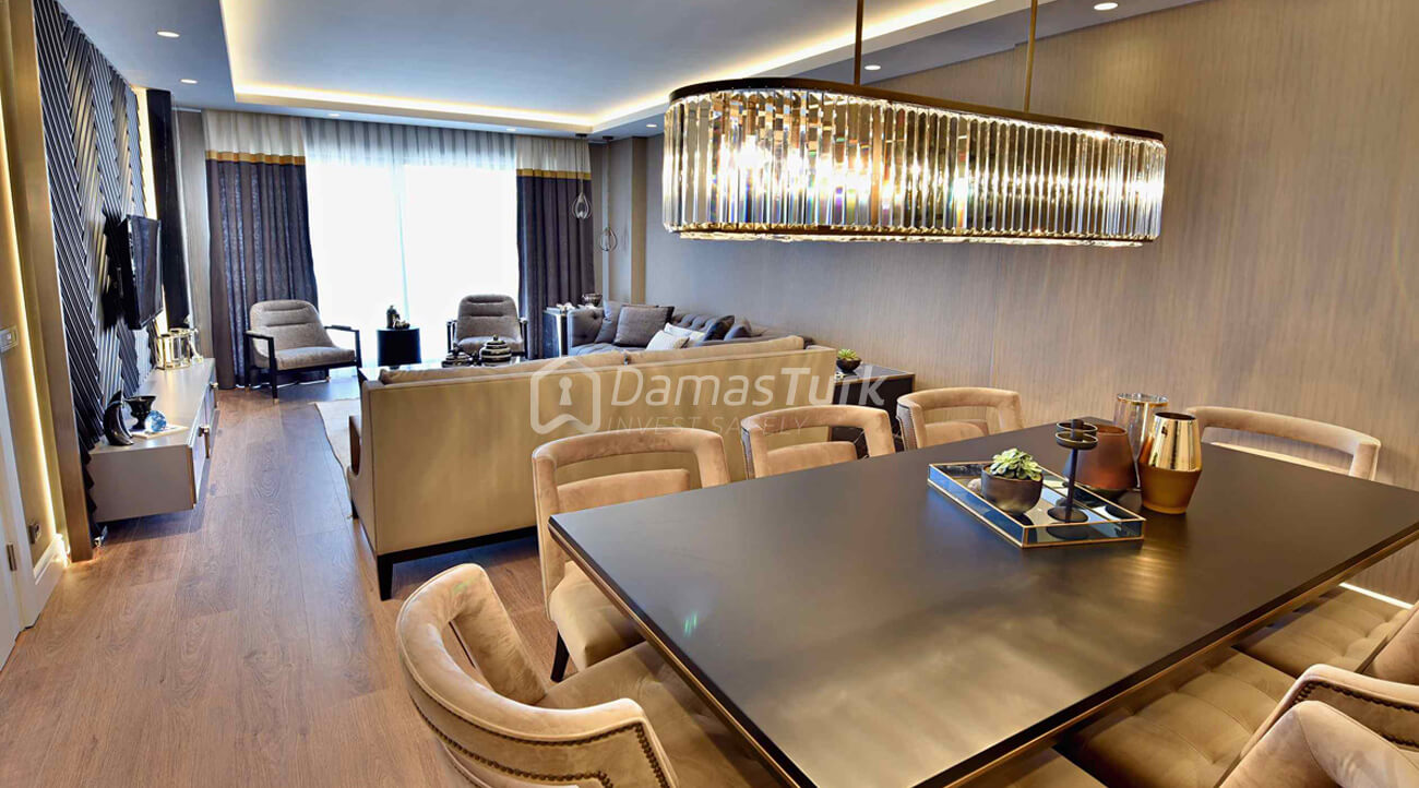Ready to move complex with sea view and comfortable installment in Istanbul, European area, Buyukcekmece DS288 || damas.net 07