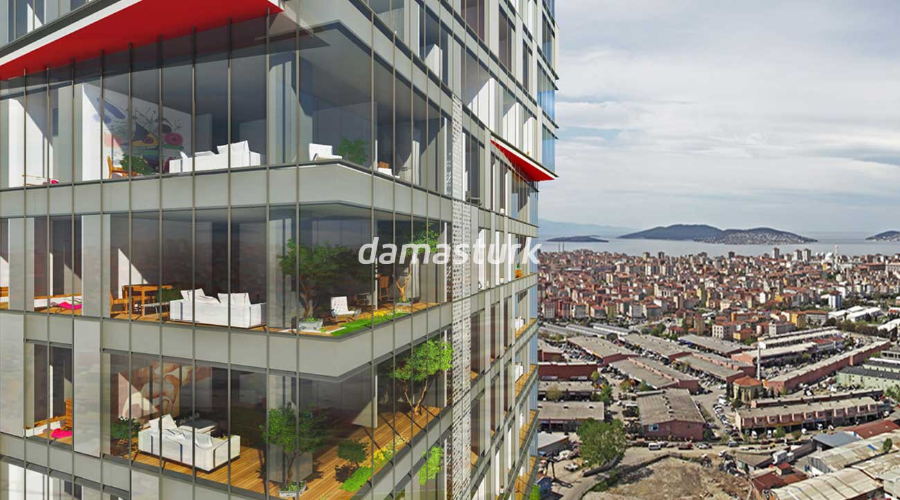 Apartments for sale in Kartal - Istanbul DS064 | damasturk Real Estate 10