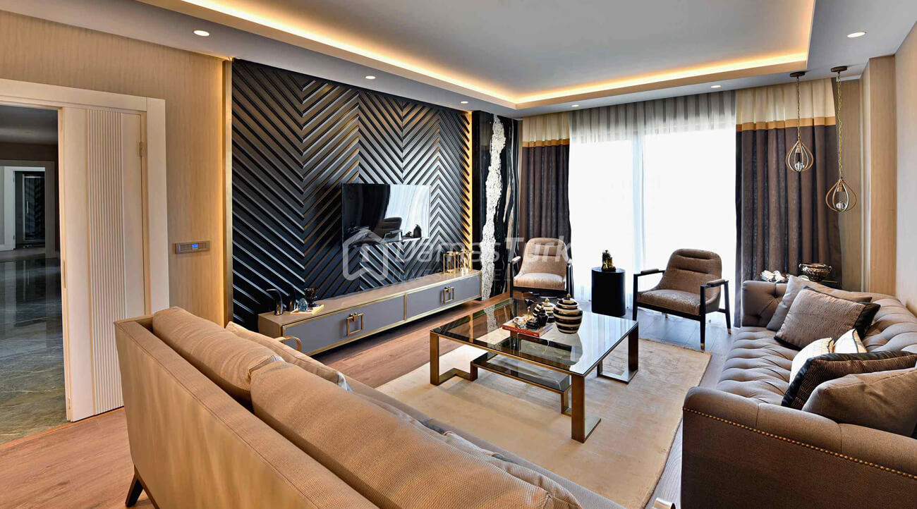 مجمع شقق جاهز للسكن بإطلالة بحرية بالتقسيط المريح  في اسطنبول الأوروبية منطقة بيوك شكمجة DS288  || شركة داماس تورك العقارية 10