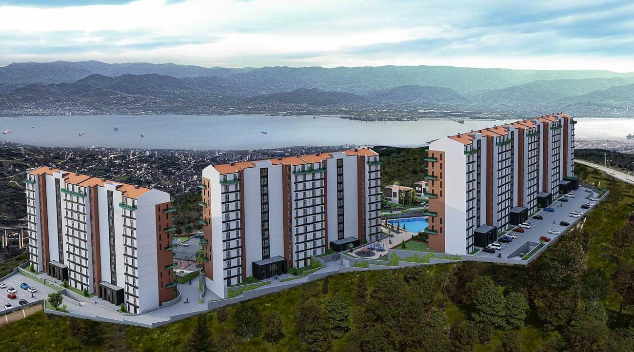 Apartments and villas for sale in Turkey - Kocaeli - Complex DK012 || damasturk Real Estate  11