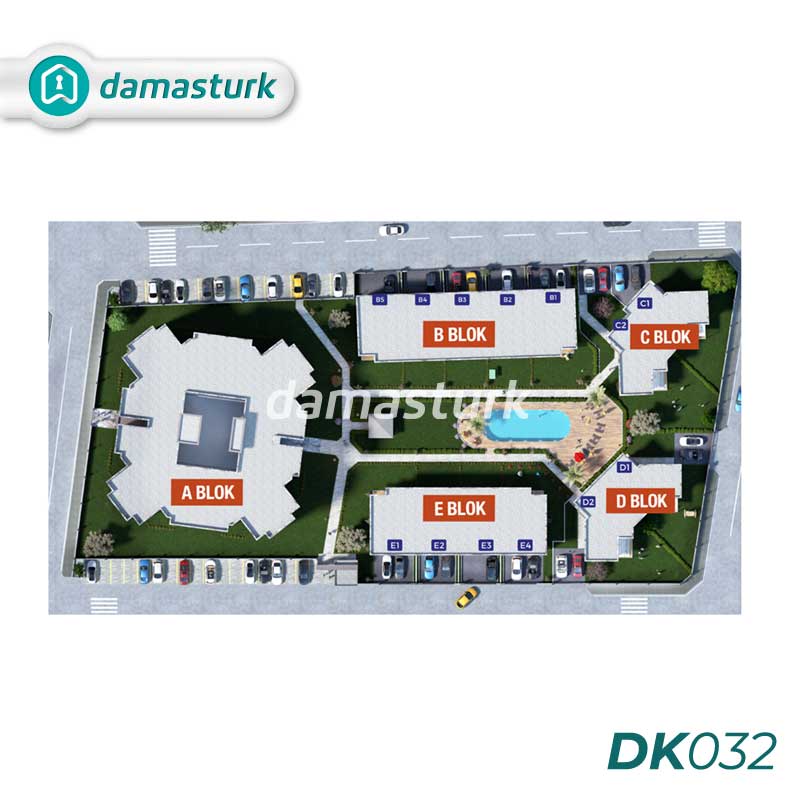 Propriétés à vendre à Başiskele - Kocaeli DK032 | damasturk Immobilier 04