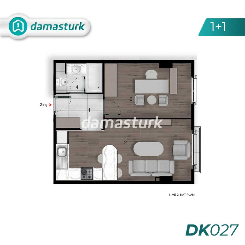 Properties for sale in Izmit - Kocaeli DS027 | damasturk Real Estate 01