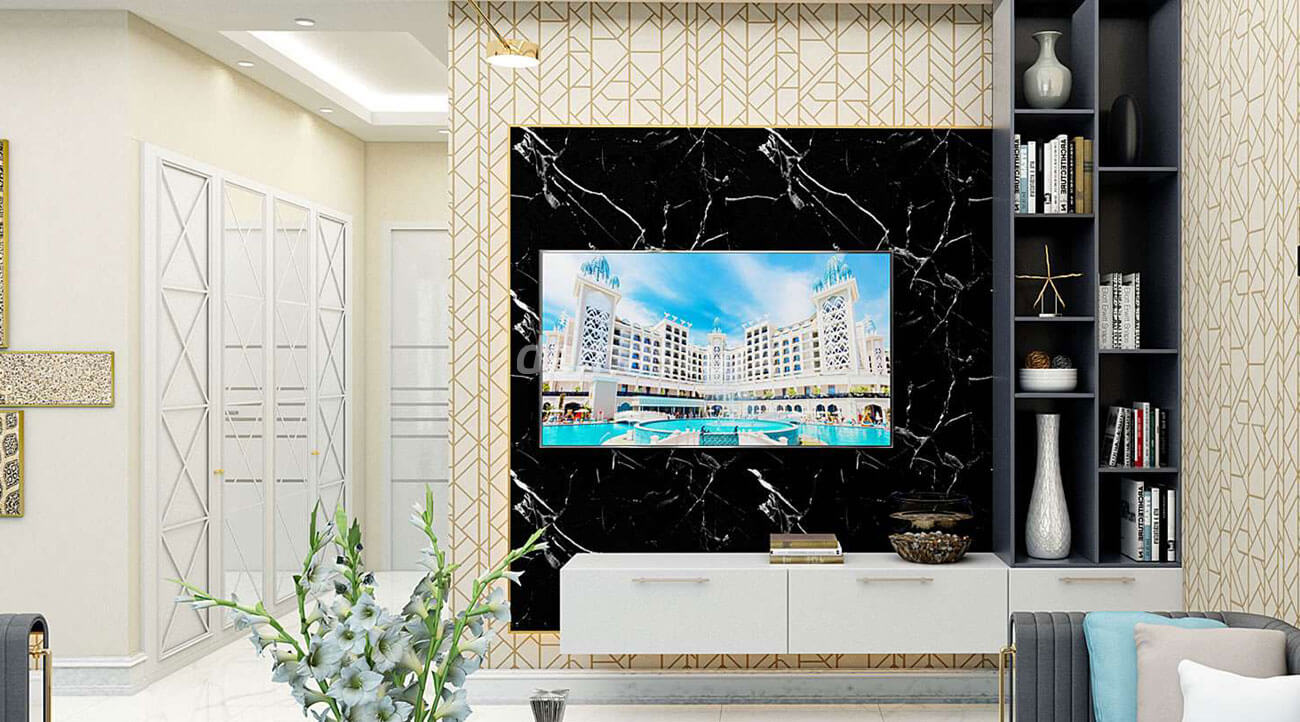 Villas  for sale in Antalya Turkey - complex DN052 || damasturk Real Estate Company 11