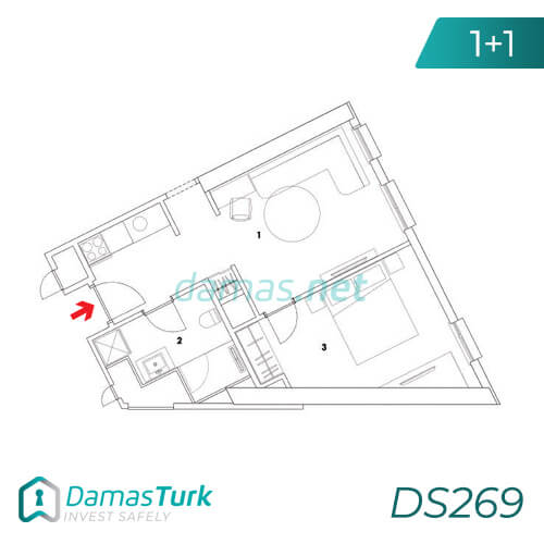 Damas Project DS269 in Istanbul - Floor Plan picture  01