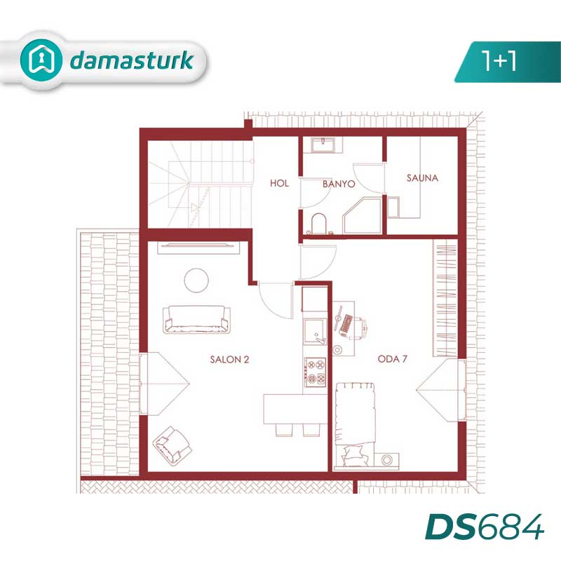 Villas de luxe à vendre à Beylikdüzü - Istanbul DS684 | damasturk Immobilier 01