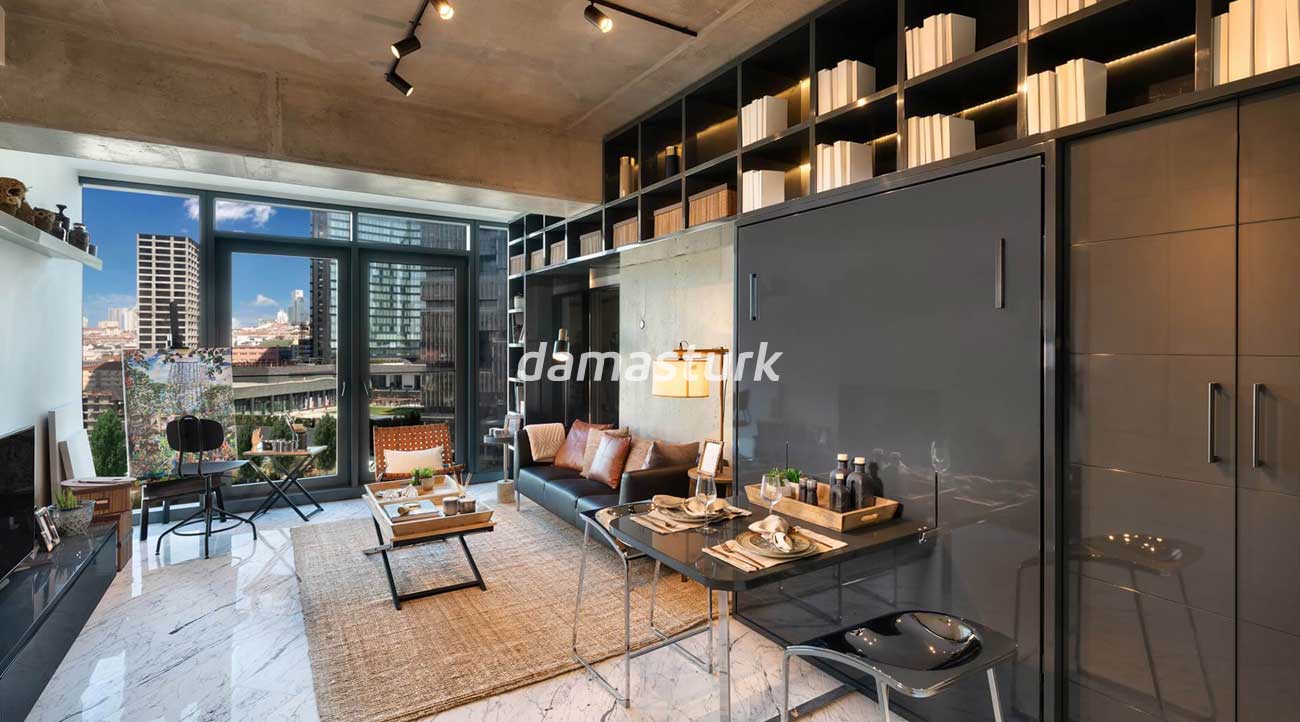 Appartements de luxe à vendre à Şişli - Istanbul DS728 | damasturk Immobilier 01