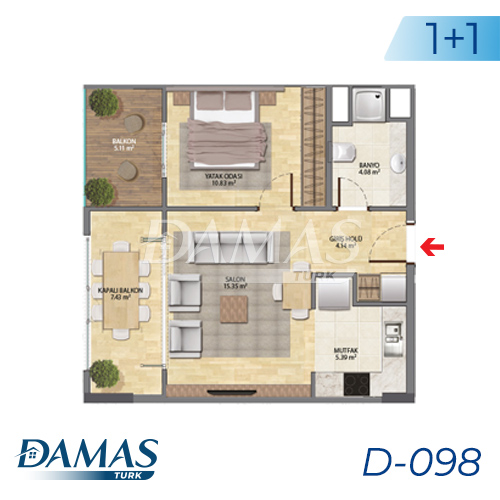  under construction to move residential complex in Avcilar Istanbul region D-098 || damas.net 01