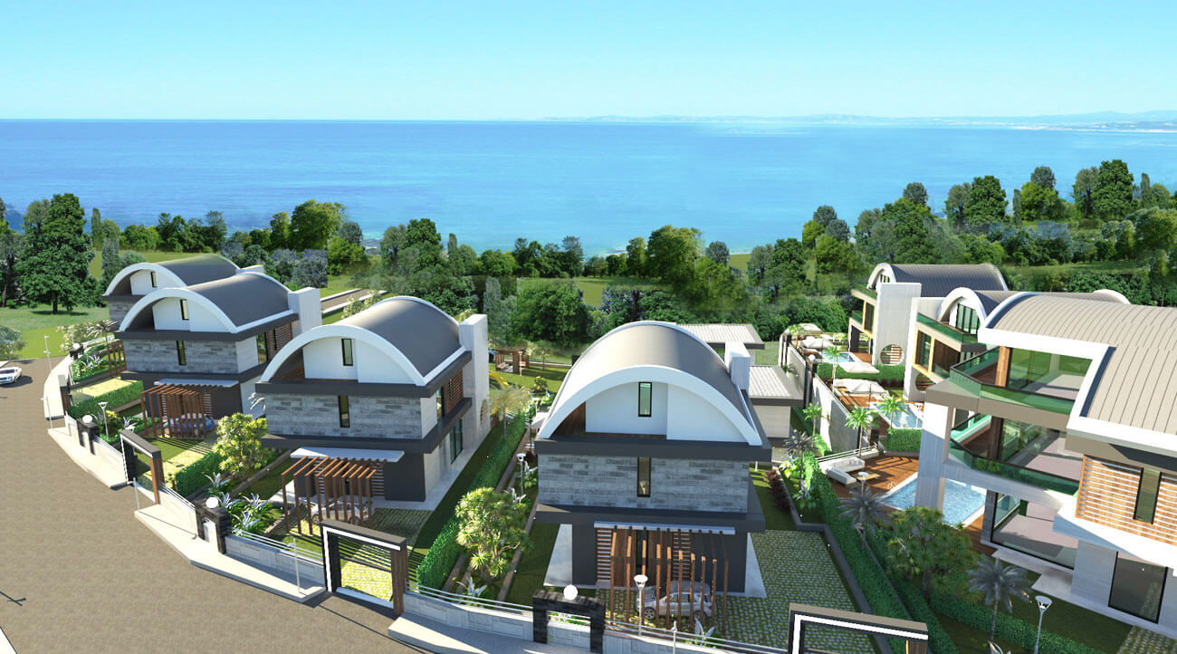 Apartments for sale in Antalya Turkey - complex DN050 || damasturk Real Estate Company 01