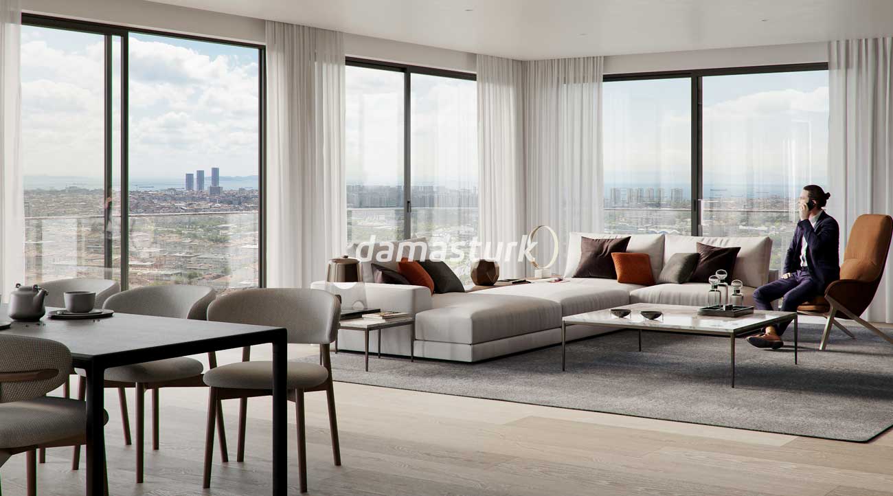 Luxury apartments for sale in Bahçelievler - Istanbul DS743 | damasturk Real Estate 12