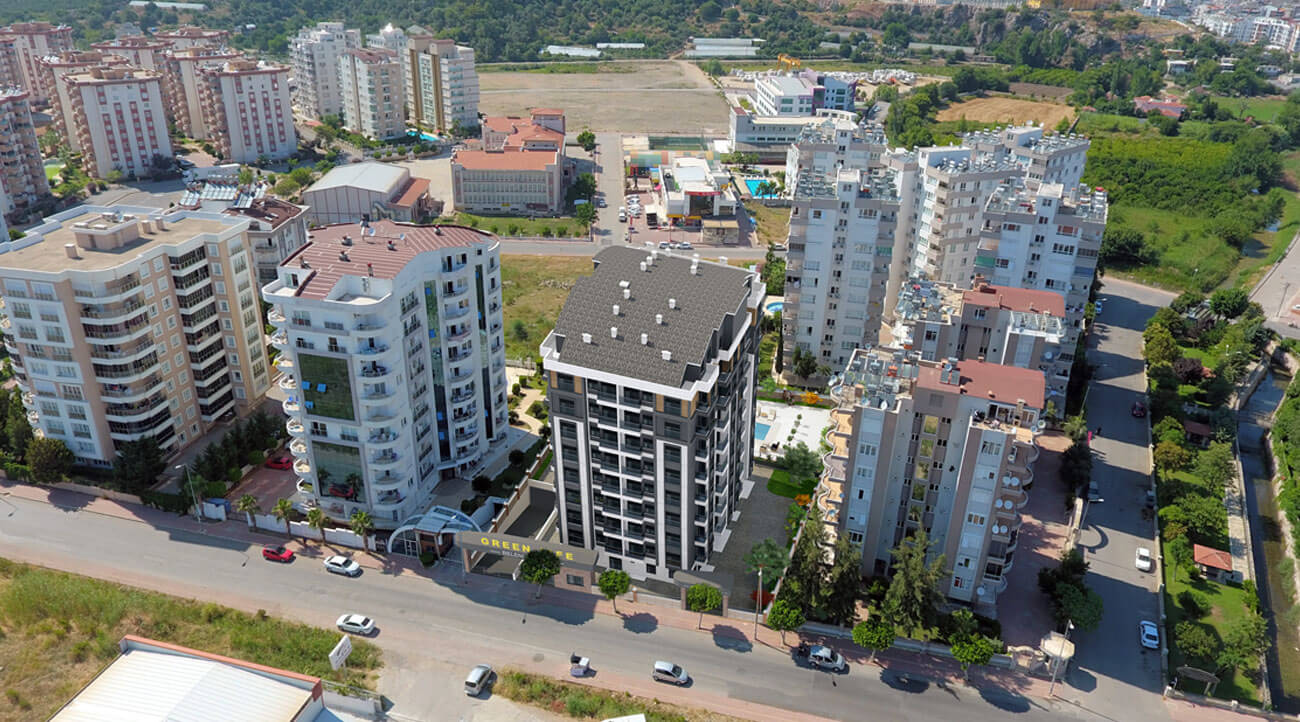 Apartments for sale in Antalya - Turkey - Complex DN074 || damasturk Real Estate Company 01