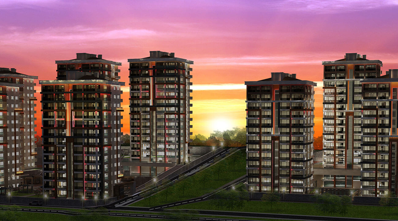 Apartments for sale in Turkey - Trabzon - Complex DT022 || damasturk Real Estate 01