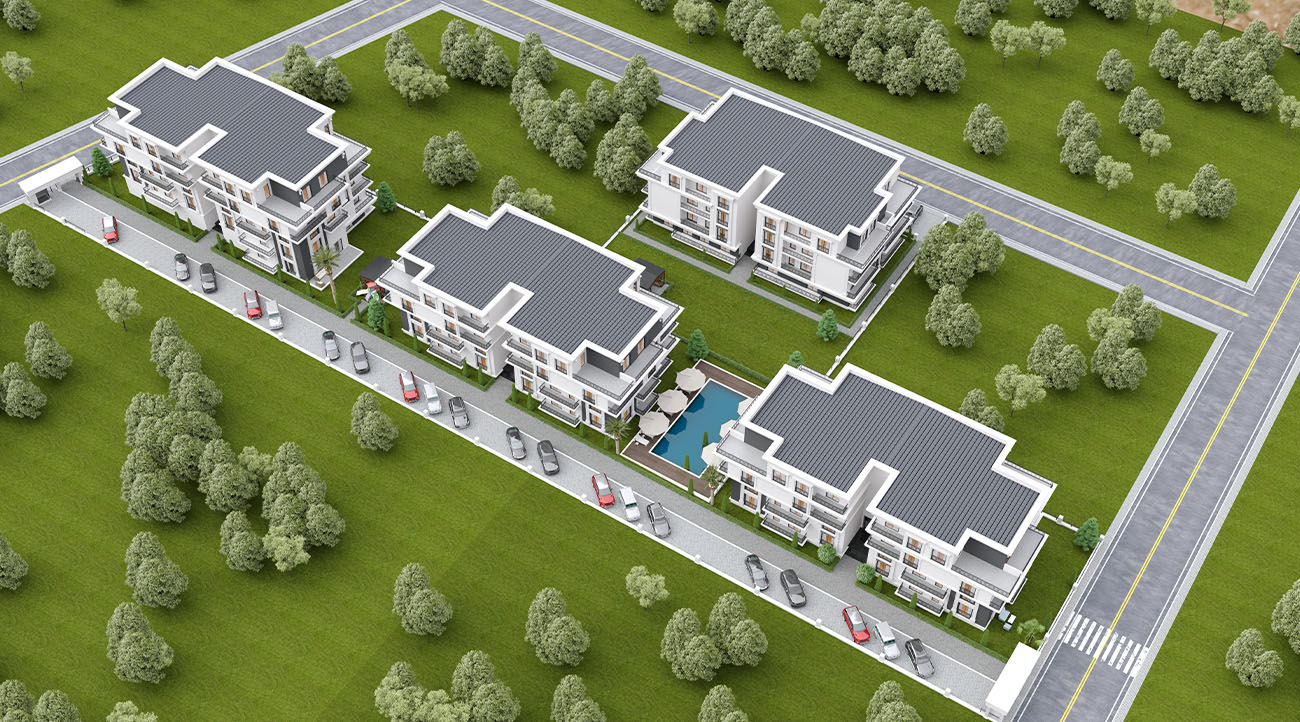 Apartments for sale in Başiskele - Kocaeli DK040 | Damasturk Real Estate 01