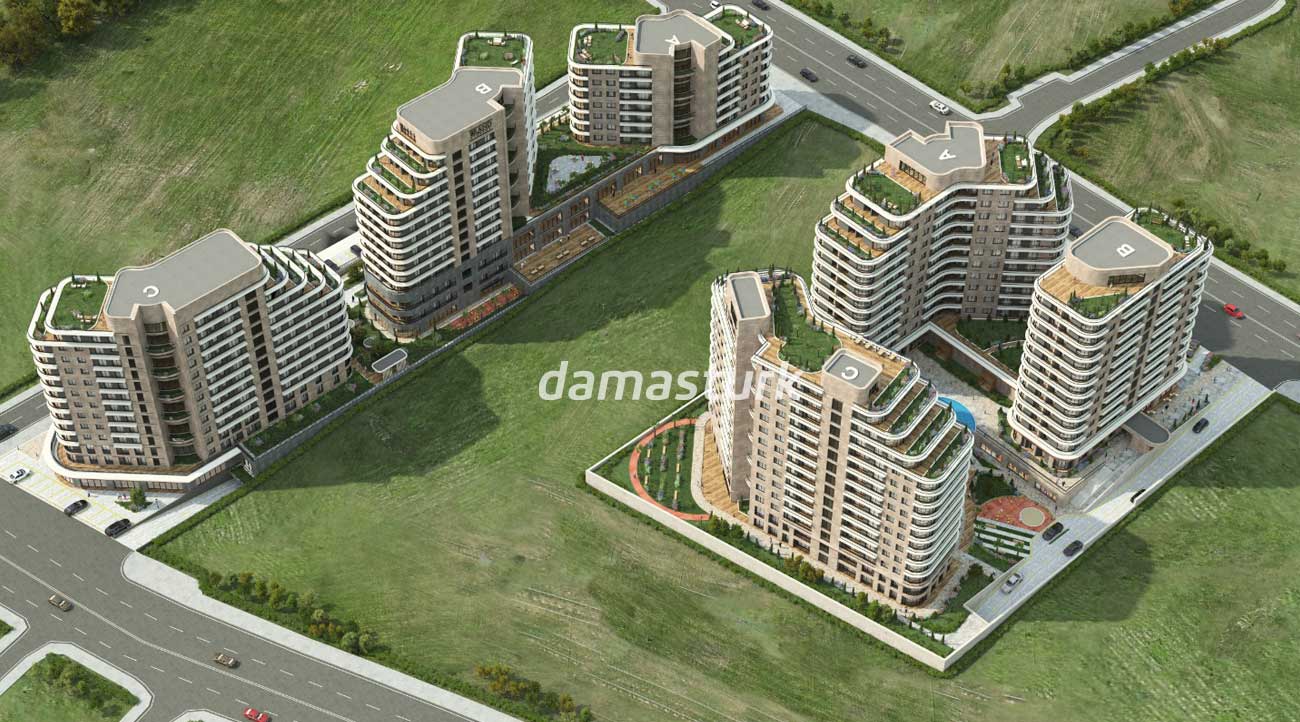 Luxury apartments for sale in Kücükçekmece - Istanbul DS691 | damasturk Real Estate 01
