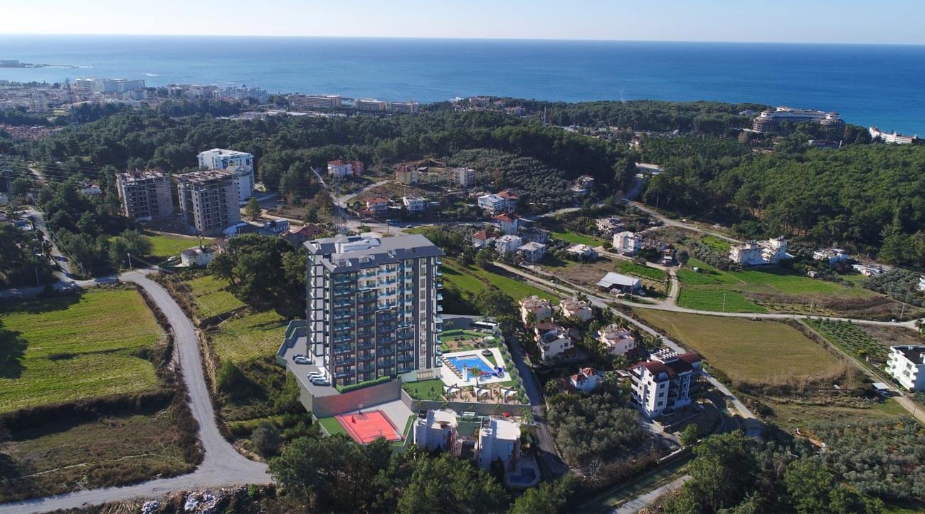 Apartments for sale in Antalya - Turkey - Complex DN089 || damasturk Real Estate 01