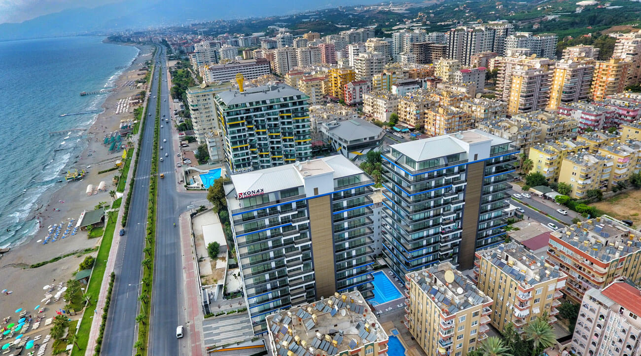  Apartments for sale in Antalya - Turkey - Complex DN069  || DAMAS TÜRK Real Estate Company 01