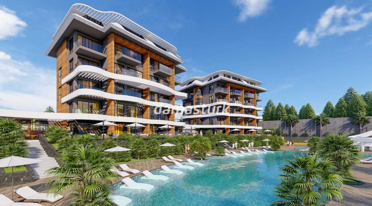 Appartements de luxe à vendre à Alanya - Antalya DN124 | damasturk Immobilier 01