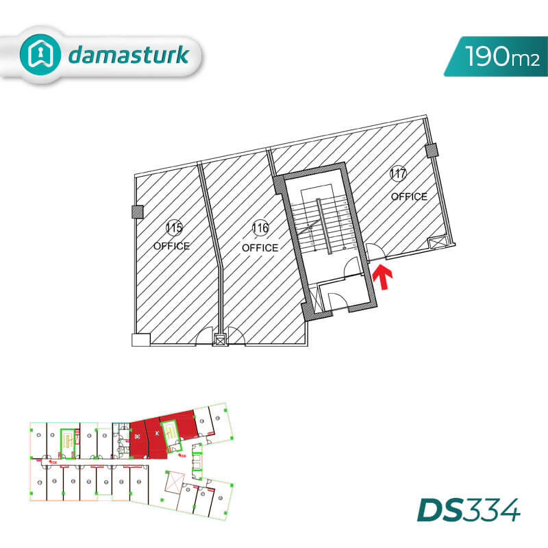 Shops for sale in Turkey - the complex DS334 || DAMAS TÜRK Real Estate Company 04