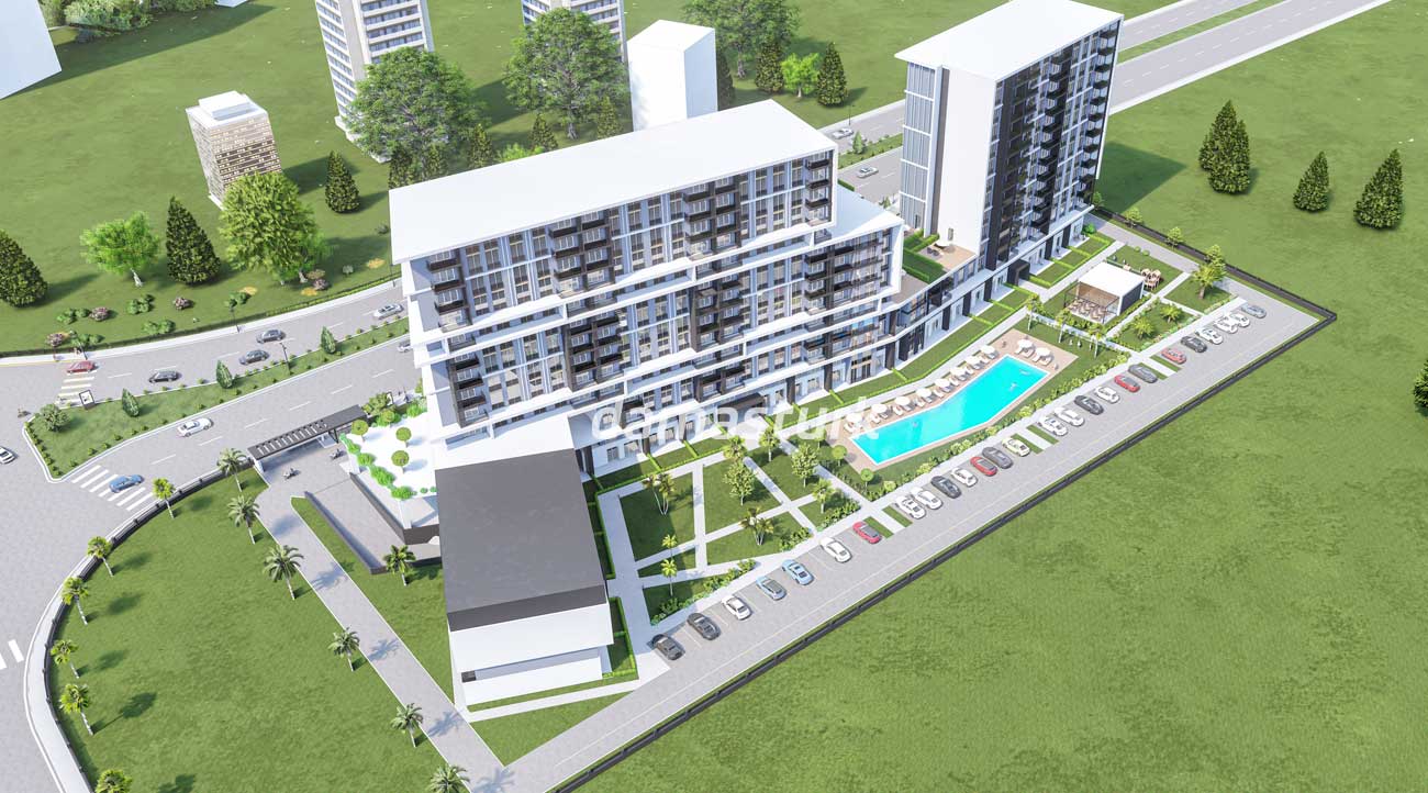Appartements de luxe à vendre à Kepez - Antalya DN119 | damasturk Immobilier 01