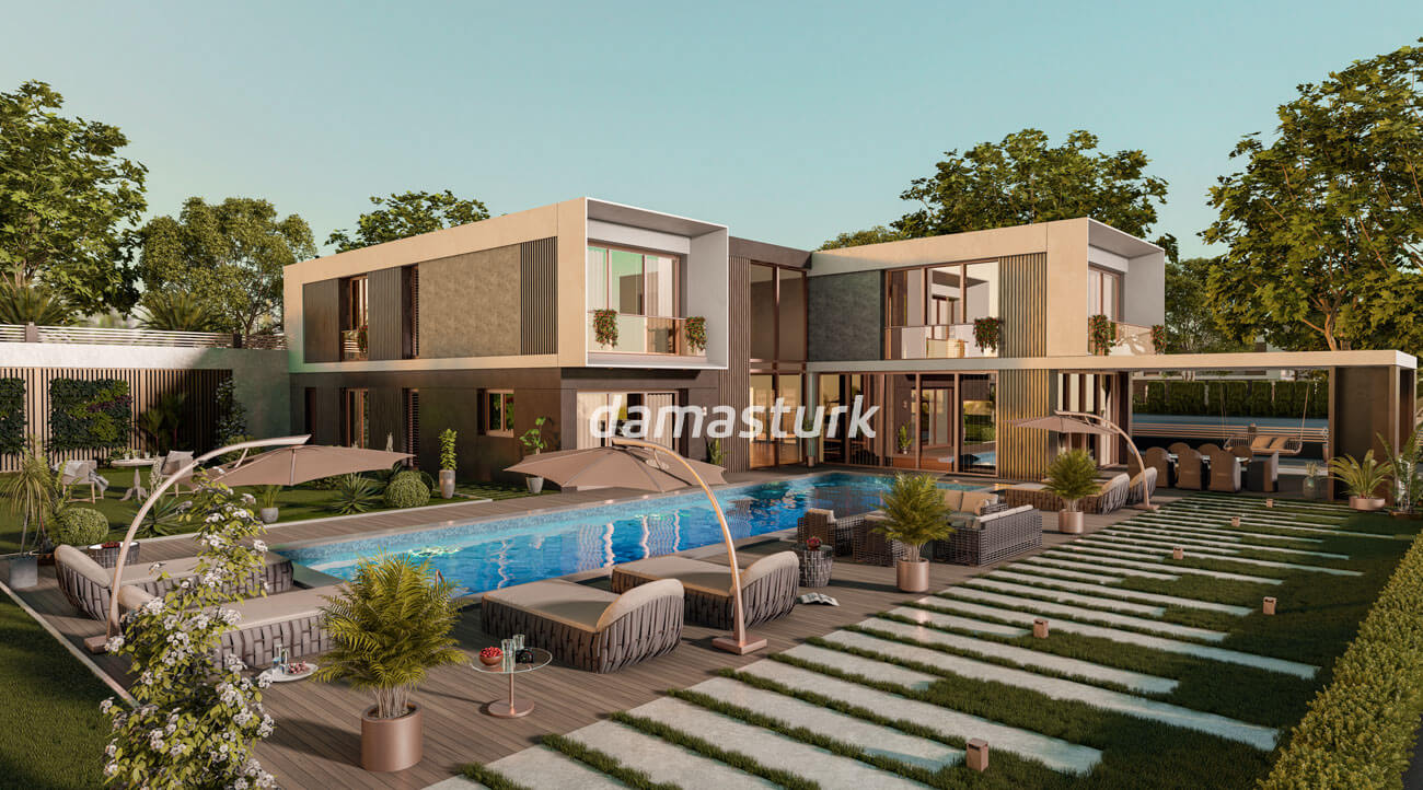 Villas de luxe à vendre à Büyükçekmece - Istanbul DS464 | damasturk Immobilier 01