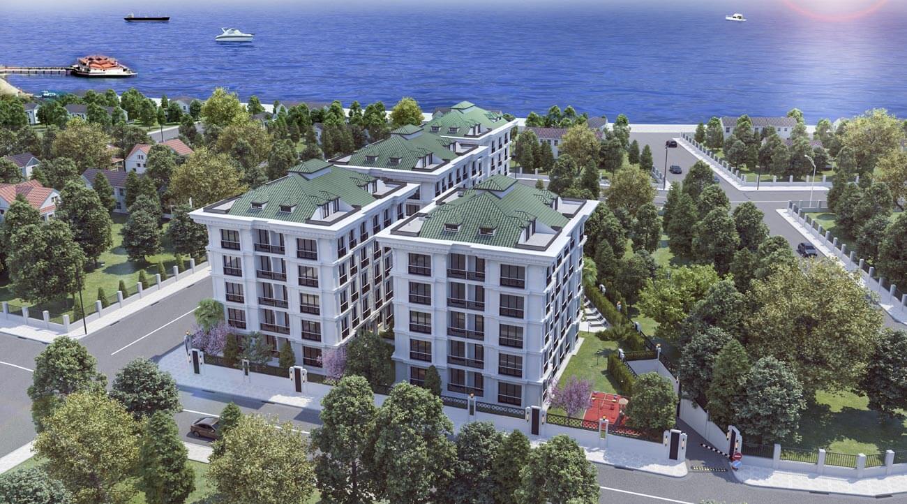 Apartments for sale in Turkey - the complex DS329 || damasturk Real Estate Company 01