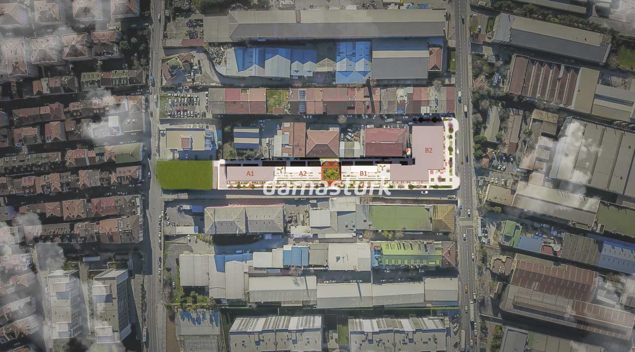 Appartements à vendre à Küçükçekmece - Istanbul DS645 | damasturk Immobilier 01