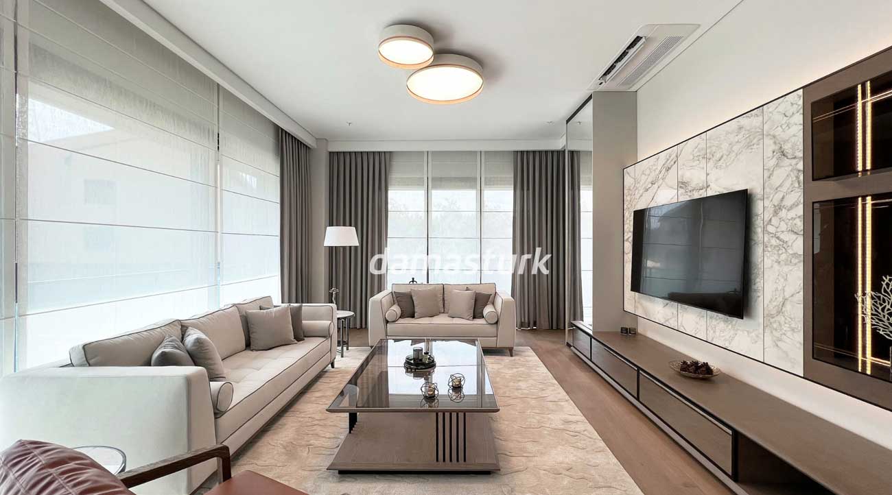 آپارتمان های لوکس برای فروش در مسلك ساريير - استانبول DS657 | املاک داماستورک 01