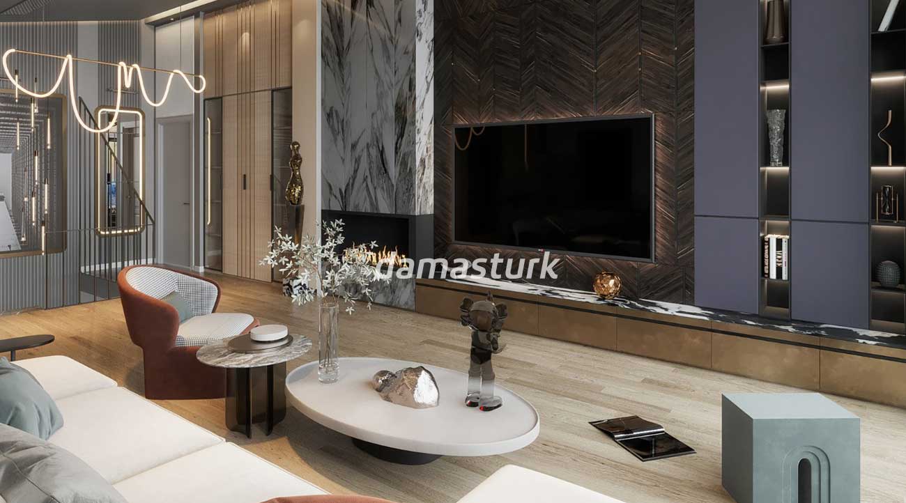 Luxury apartments for sale in Kadıkoy - Istanbul DS692 | damasturk Real Estate 01