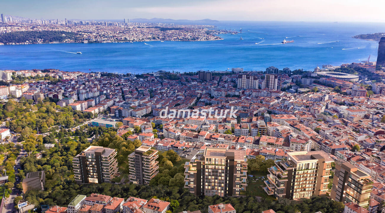 Appartements à vendre à Şişli -Istanbul DS419 | DAMAS TÜRK Immobilier 01