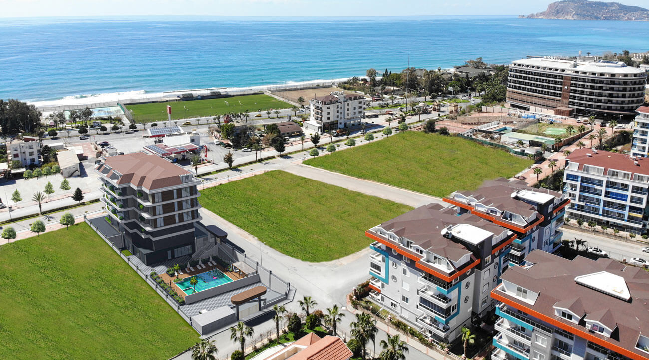 Apartments for sale in Antalya - Turkey - Complex DN083  || damasturk Real Estate Company 01