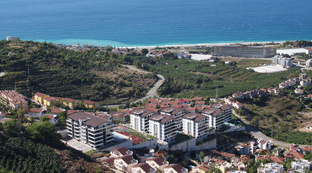 Apartments for sale in Antalya - Turkey - Complex DN056 || damasturk Real Estate Company 01