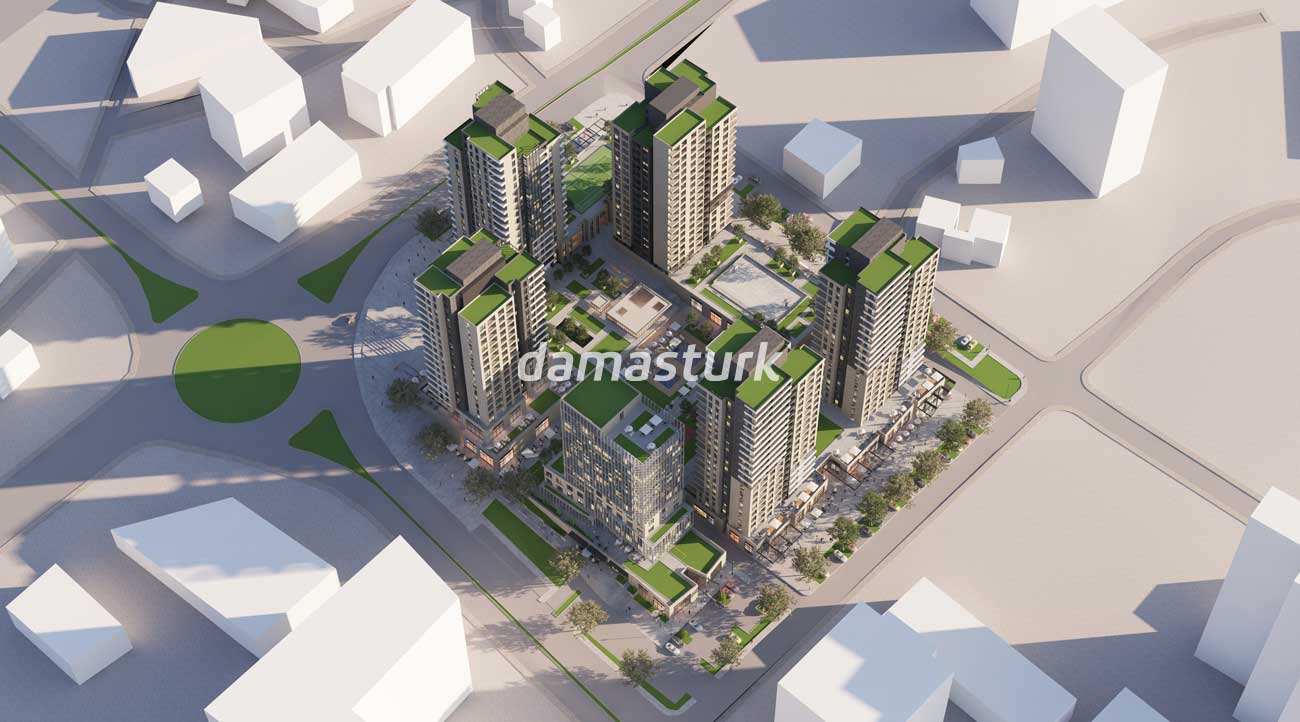 Apartments for sale in Bağcılar - Istanbul DS745 | damasturk Real Estate 01