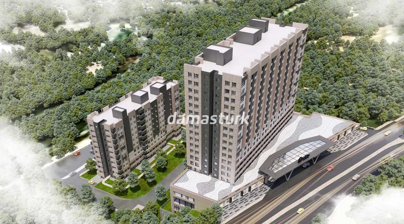Luxury apartments for sale in Başakşehir - Istanbul DS694 | damasturk Real Estate 01