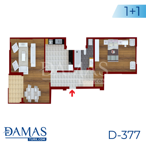 Damas Project D-377 in Yalova - Floor plan picture 01