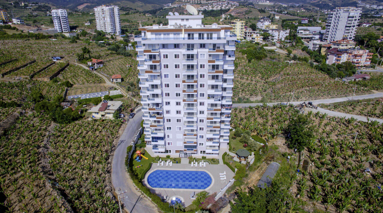 Apartments for sale in Antalya - Turkey - Complex DN058  || damasturk Real Estate Company 01