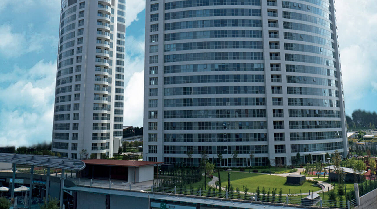 Apartments for sale in Turkey - Istanbul - the complex DS372  || damasturk Real Estate Company 01