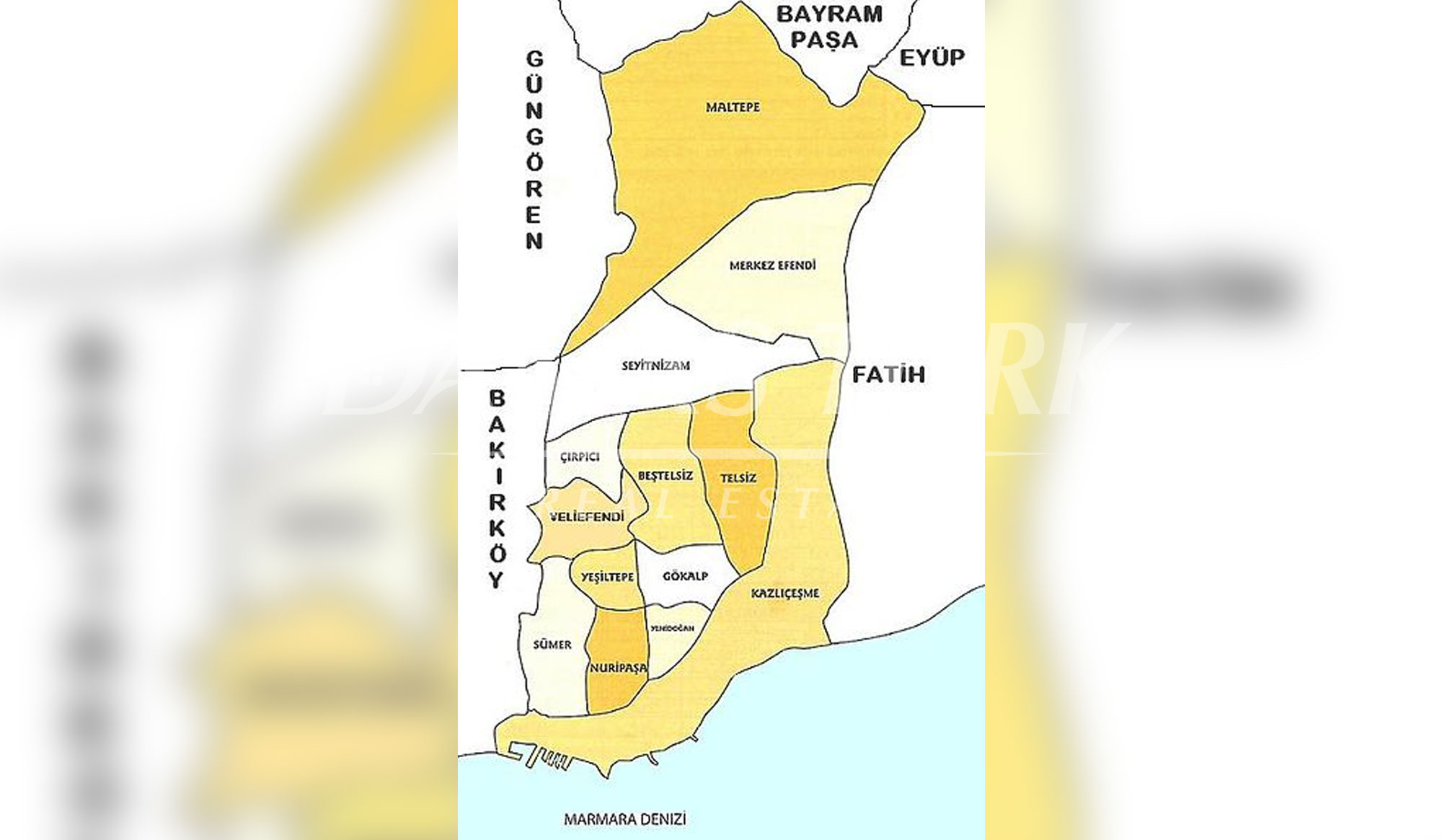 Zeytinburnu Map