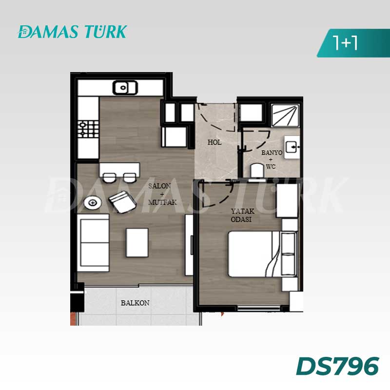 Appartements de luxe à vendre à Zeytinburnu - Istanbul DS796 | Damasturk Immobilier 02